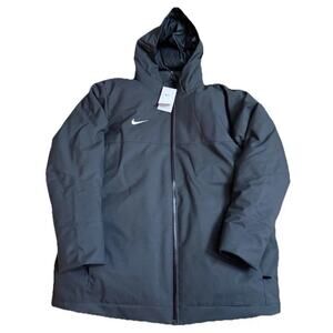 Men’s Size XXL Nike 550 Duck Down Parka Winter Coat Navy Blue DJ6526-419